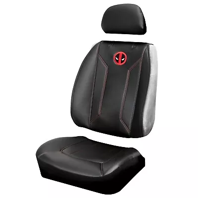 Deadpool Symbol Icon Logo Stitched Marvel Premium Sideless Car Seat Cover • $34.99