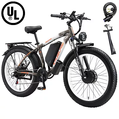 KAIJIELAISI V3 2000W Electric Bicycle 48V 23Ah 26  FatTire E-Bike 35MPH 21 Speed • $1199