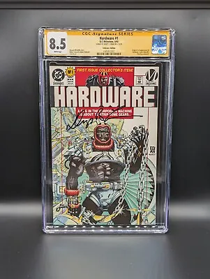 CGC 8.5 Sign Series Hardware #1 Collector Edition Variant Signed By Denys Cowan • $100