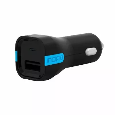 Incipio 2.4A Auto USB Car Charger For IPhone 7 6S Plus Samsung Galaxy • $19.90