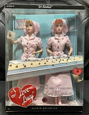 I Love Lucy  Job Switching   Lucy Doll And Ethel Doll Giftset NRFB #L9585. • $75