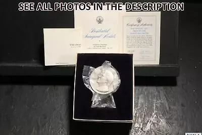 $34 • Buy NobleSpirit No Reserve(CO) Official 1977 Carter Inaugural .999 Fine Silver Medal