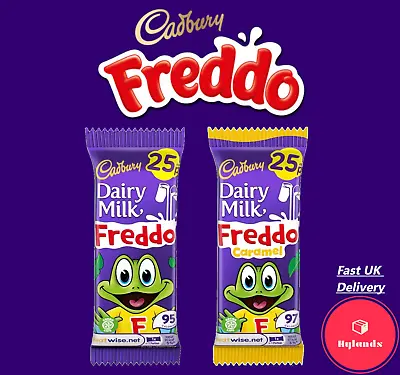 Cadbury Freddo Bars - Cadburys Milk Chocolate And Caramel - Multiple Bars • £6.99