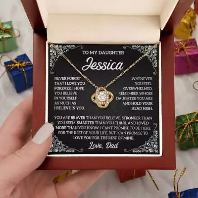 Daughter Birthday Graduation Necklace Jewelry Mother's Day Gift From Dad • $33.99