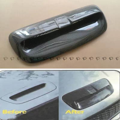 REAL Carbon Fiber Hood Scoop Air Vent For Mini Cooper S R56 2007-2014 08 13 10 C • $144.45