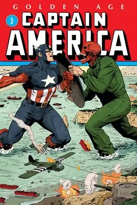 Golden Age Captain America Omnibus 2 Hardcover By Lee Stan; Avison Al (CON... • $122.05