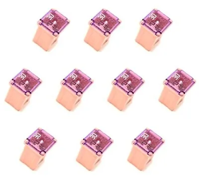 10 Pack!! 30 AMP Pink Automotive Low Profile Mini J Case Fuse Compatible For All • $11.95