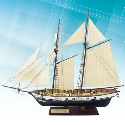 1:130 Scale DIY Ship Assembly Model Classical Wooden Sailing Boat Wood Kits.1n • $17.66