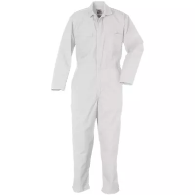 Unlined Industrial Work Coveralls 2 Pocket Polyblend Uniform Clothes Reed • $38.98