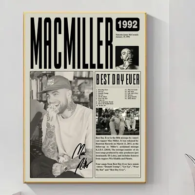 Mac Miller Poster Home Decor • $17.99