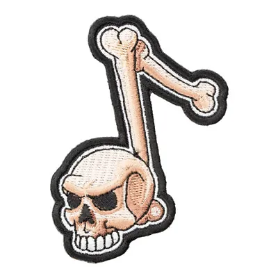 Skull N Bones Music Note Patch Music Theme Patches • $4.99