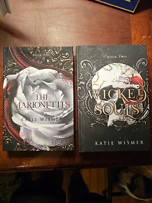 The Marionettes & Wicked Souls Book 1 And 2 By Katie Wismer (Hardcover) Perfect  • $24.99
