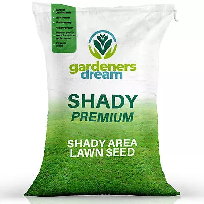 2kg Gardeners Dream Shady Lawn Dark Area Under Trees Quality Grass Seed • £16.99