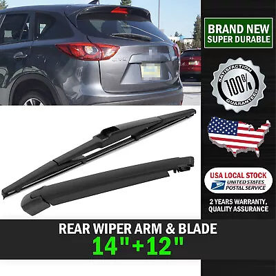 Rear Windshield OEM Wiper Blade&Arm All Season Fit For 2013-2016 Mazda CX-5 USA • $12.78