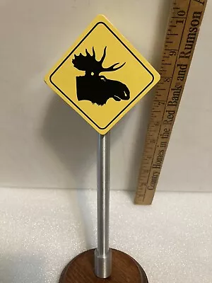 MOOSEHEAD MOOSE CROSSING Draft Beer Tap Handle. CANADA • $33