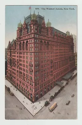 The Waldorf Astoria Hotel New York NY Vintage Postcard • $19.99