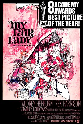 My Fair Lady - 1964 - Movie Poster • $9.99