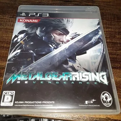 METAL GEAR RISING REVENGEANCE Sony PlayStation 3 PS3 Japanese Version Konami • $11.95