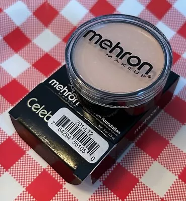 New In Box Mehron Hd Celebre Pro Cream Foundation  (lt2 Light 2) J26c2 • $7.99
