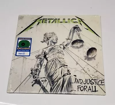 New Metallica And Justice For All Dyers Green Vinyl LP Walmart 1st Pressing • $32.97