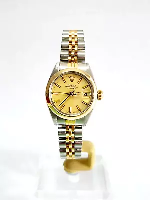 Stunning Lady's Rolex Oyster Perpetual Date Automatic Watch - Box & Booklet • $5395