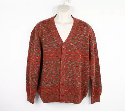Missoni Sport Cardigan Sweater Size 50 Button Up Wool Blend Made In Italy • $149.99