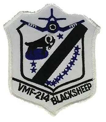 Usmc Vmf-214 Blacksheep Patch Marine Corps Fighter Squadron Av-8 Harrier • $8.98