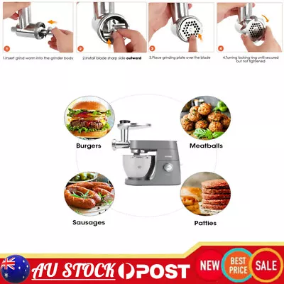 Kitchen Food Meat Grinder Attachment For Kenwood Chef Stand Mixer Accessories • $81.27