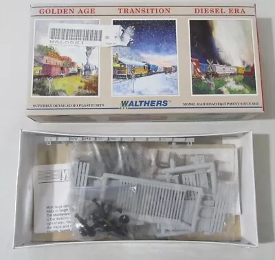 Walthers HO Scale Maintenance Of Way MOW 42' Steel Frame Flat Car Kit 932-5561 • $27.99