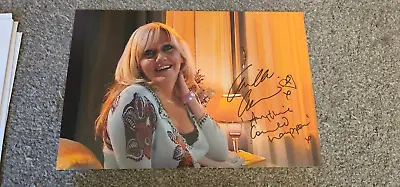 £14.99 • Buy Signed Camille Coduri 12x8 Dr Who Photo  Rose  Jackie Tyler Charity Auction