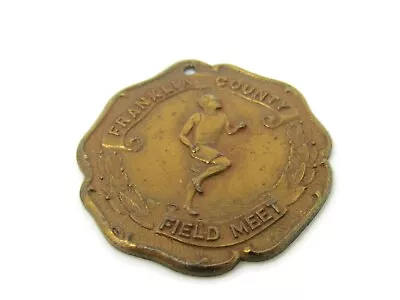 Franklin County Field Meet Medal Pendant Vintage Collectible Sports • $22.49