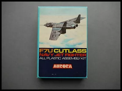 Aurora F7U Cutlass Navy Jet Fighter 1:70 Model Kit 1969 • $55.25