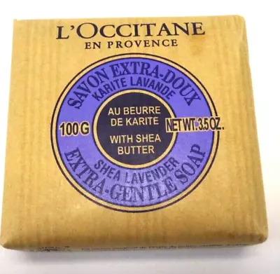 L'Occitane En Provence Shea Butter Extra Gentle Shea Lavender Soap 3.5 Oz - New • $14