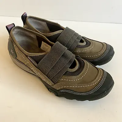 Merrell Womens Shoes Mary Jane Size 6.5 Dusty Olive Slip On Mimosa Comfort QForm • $24.99