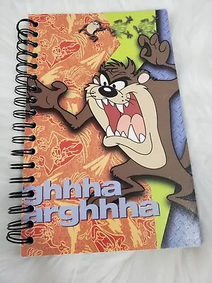 Vintage 1990s Looney Tunes Planner Notebook Pad Taz 1996 School Work Schedule • $22