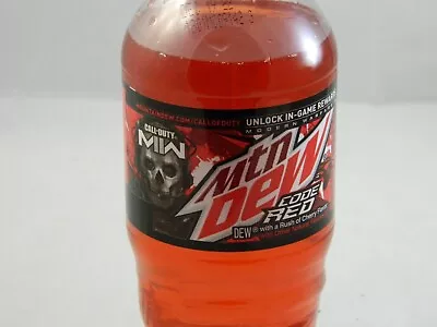 2022 Mountain Dew Code Red Call Of Duty Modern Warfare II Full 20 Oz MTN COD • $18.99