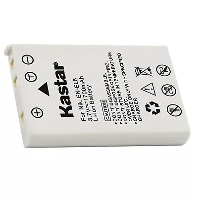 Kastar EN-EL5 Lithium-Ion Battery Replace For Nikon P500 P520 P530 P80 P90 #9291 • $6.99