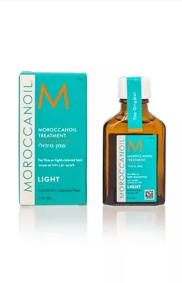 New In Box Sealed  MOROCCANOIL TREATMENT OIL LIGHT  0.85 OZ • $15.99