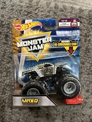 Hot Wheels Monster Jam Max-D Tour Favorites Mattel Toy Truck 15/19 2018 • $11.99