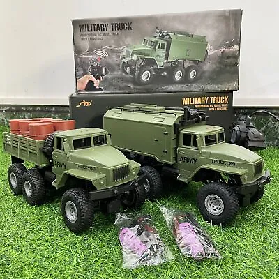 Remote Control Military Truck RC Army Transport Vehicle 6x6 Crawler Toys Gift • $49.99