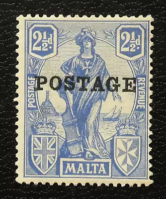 Malta Stamp 1922 Mint Unused Hinged • $0.99