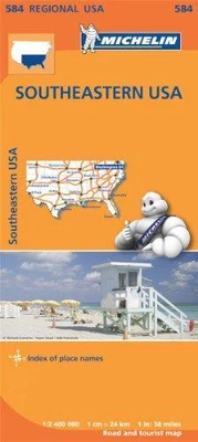 £6.24 • Buy Southeastern USA - Michelin Regional Map 584: Map (Michelin Regional Maps, 584),