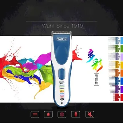 Wahl Men Colour Pro Cord Cordless Hair Clipper Trimmer Grooming Set 9649-017 • $67.66