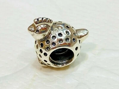 $45 • Buy Authentic Pandora Spotty Little Chicken Hen Charm 790302 Retired