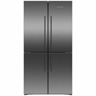 Fisher & Paykel 538L Quad Door Refrigerator - Black Stainless Steel  RF605QDVB2 • $2994