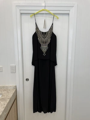 $199 • Buy Camilla Lift The Veil Silk Low Back Layered Dress EUC $599 (3)