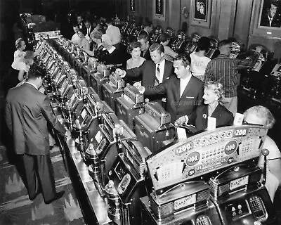 1950's Slot Machines Vintage Las Vegas 8x10 Photo • $9.99