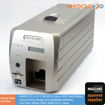 £555 • Buy  Magicard Tango 2e Dual Sided ID Card / Badge Printer Inc Starter Pack & WARRANY