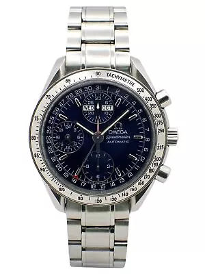 OMEGA Speedmaster Chronograph Automatic Triple Calendar Watch 3523.80 W/Box • $2990.23