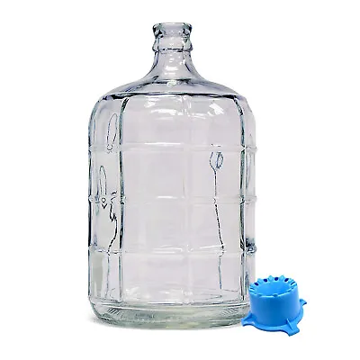 Home Brew Ohio 3 Gallon Glass Carboy With Carboy Dryer • $59.99